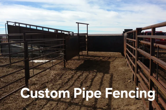 Custom Pipe Fencing